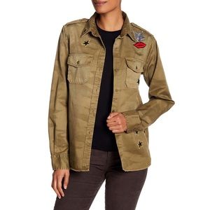 NWOT Current/Elliott The Perfect PatchworK shirt